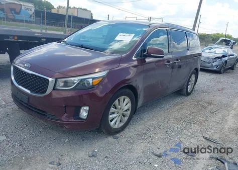 2016 Kia Sedona Ex z USA, uszkodzony, nr VIN KNDMC5C13G6161833